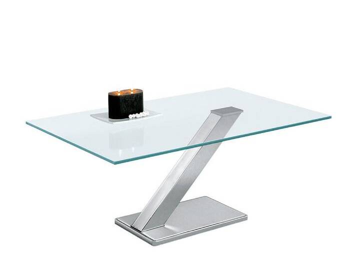 Couchtisch LAS VEGAS Edelstahl/Glasplatte ca. 110 x 46 x 70 cm Couchtisch LAS VEGAS Edelstahl/Glasplatte ca. 110 x 46 x 70 cm von porta