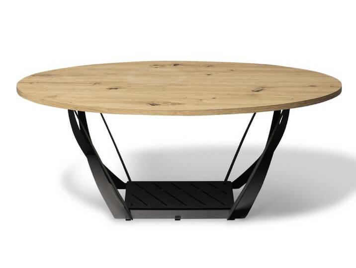 Couchtisch Mona 100x60 cm Artisan Eiche Dekor/schwarz von porta