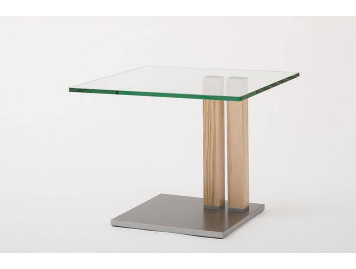 Couchtisch VARESE Klarglasplatte ca. 50 x 43 x 50 cm von porta