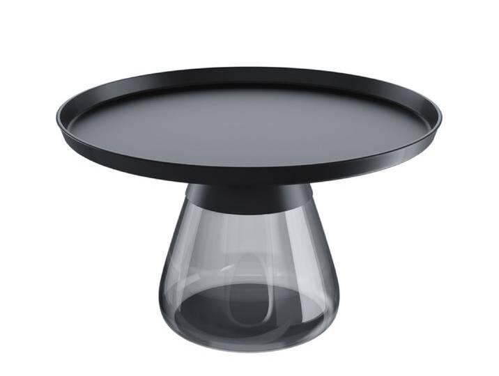 DROP Couchtisch 71x43 cm Rauchgrau/Schwarz DROP Couchtisch 71x43 cm Rauchgrau/Schwarz von porta