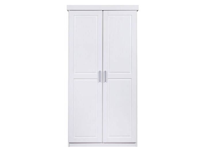 Drehtürenschrank LEONARD 95 x 190 cm weiß von porta