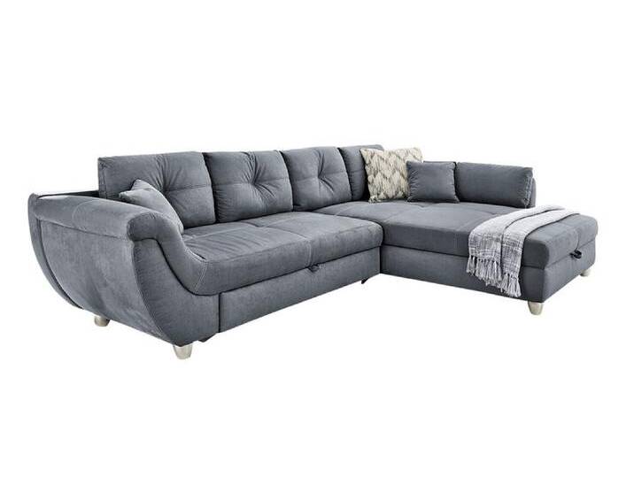 Ecksofa MACARIO 330 x 207 cm grau Ecksofa MACARIO 330 x 207 cm grau von porta