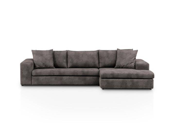 Ecksofa MADISON R dunkelgrau Ecksofa MADISON R dunkelgrau von porta