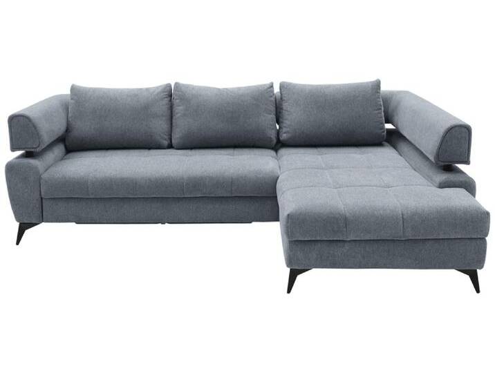 Ecksofa PARIS 267 x 188 cm graublau von porta