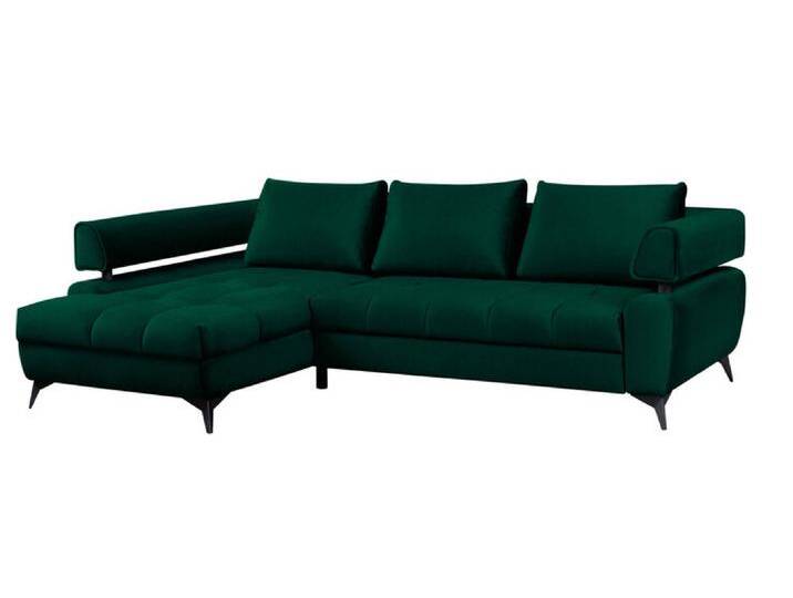 Ecksofa PARIS SF-L dunkelgrün von porta