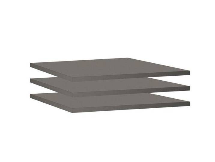 Einlegeboden WASHTOWER I 3er Set grau Einlegeboden WASHTOWER I 3er Set grau von porta