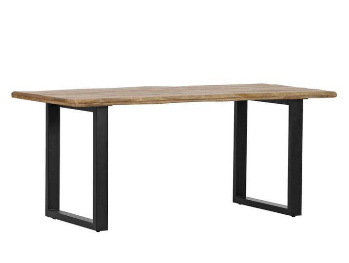 Esstisch CHASE 180 x 90 cm Mango massiv/schwarz von porta