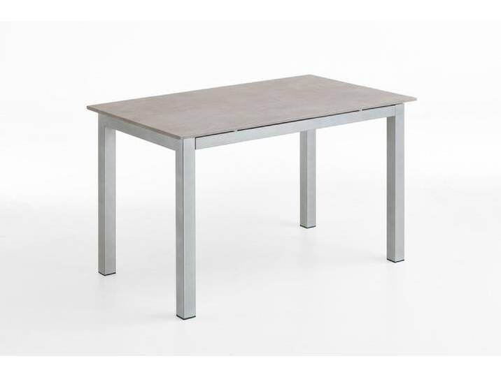 Esstisch DASH 110-170 x 70 cm Beton-Optik /Gestell grau gepulvert Esstisch DASH 110-170 x 70 cm Beton-Optik /Gestell grau gepulvert von porta