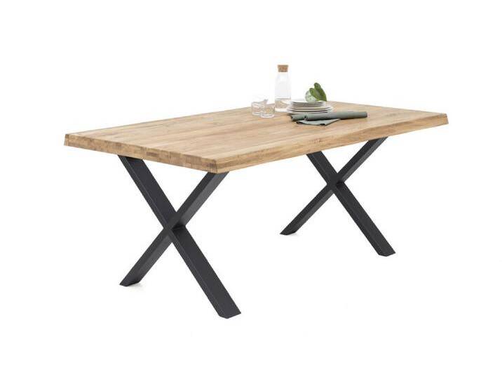 Esstisch SIGA X-I 200 x 100 cm schwarz /Eiche bianco Esstisch SIGA X-I 200 x 100 cm schwarz /Eiche bianco von porta