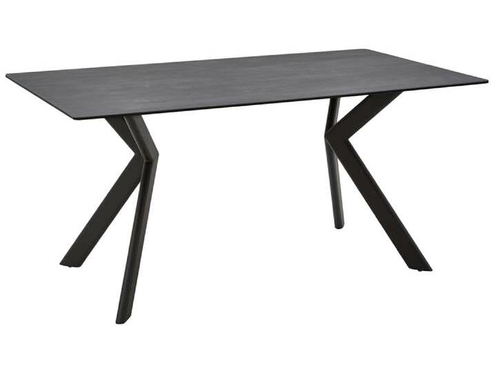 Esstisch TAIGA 160 x 90 cm Glaskeramik grau/schwarz Esstisch TAIGA 160 x 90 cm Glaskeramik grau/schwarz von porta