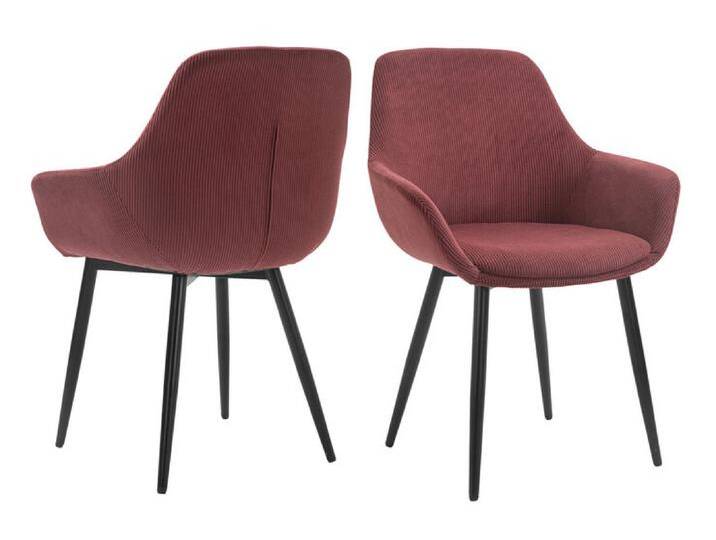 Esszimmerstuhl 2er Set beere/schwarz Esszimmerstuhl 2er Set beere/schwarz von porta