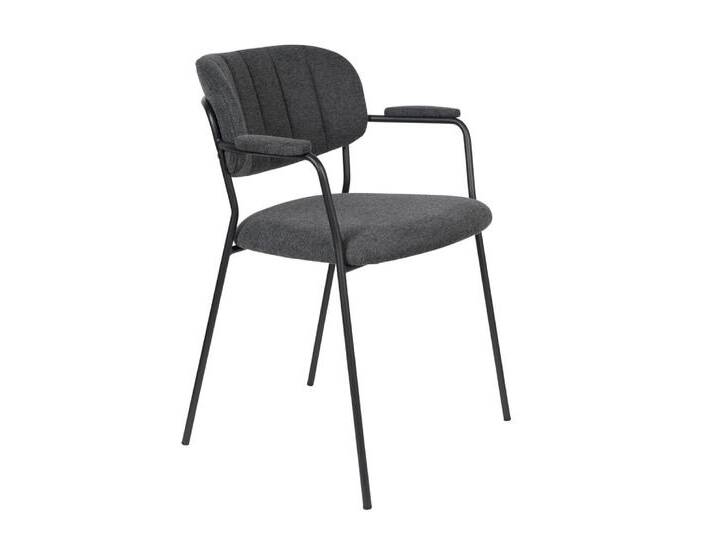Esszimmerstuhl ARMJOLIEN 2er Set dunkelgrau Esszimmerstuhl ARMJOLIEN 2er Set dunkelgrau von porta