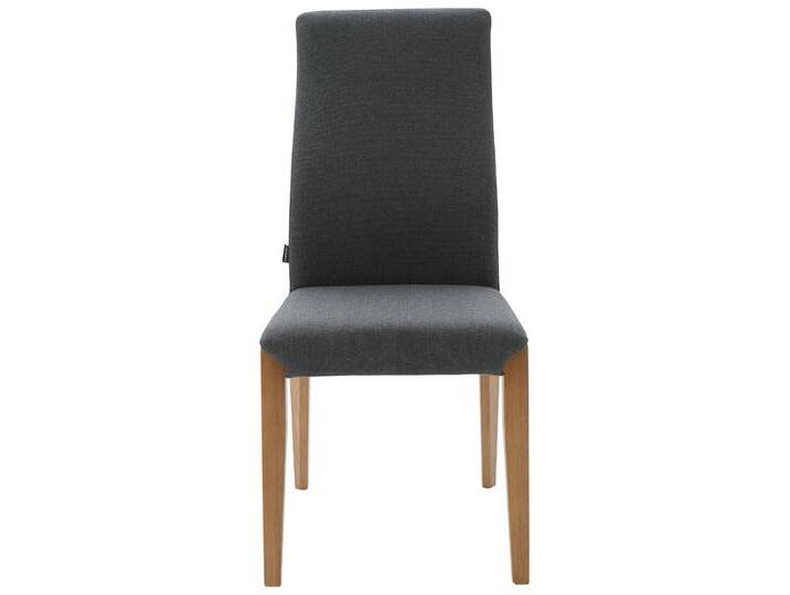 Esszimmerstuhl MANELLO 2er Set grau / Eiche massiv naturfarben Esszimmerstuhl MANELLO 2er Set grau / Eiche massiv naturfarben von porta