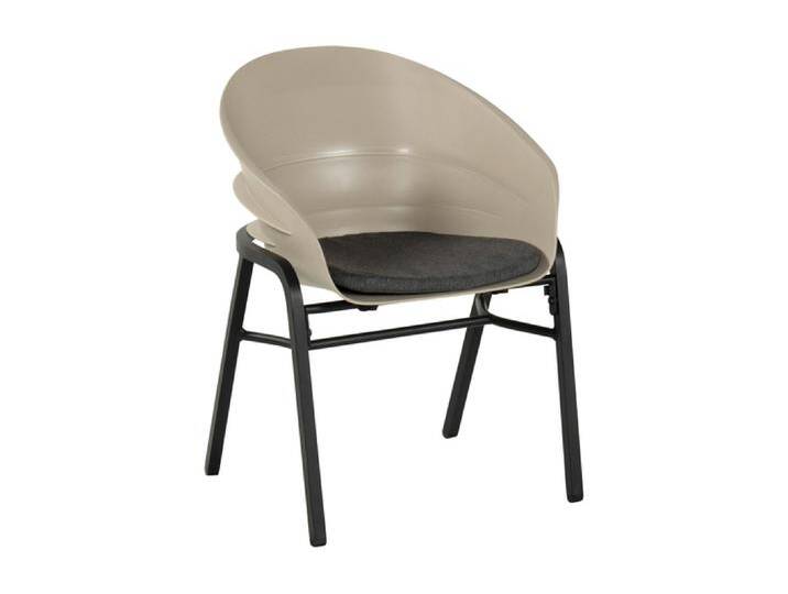 Gartenstuhl TUBB 2er Set schwarz /taupe Gartenstuhl TUBB 2er Set schwarz /taupe von porta