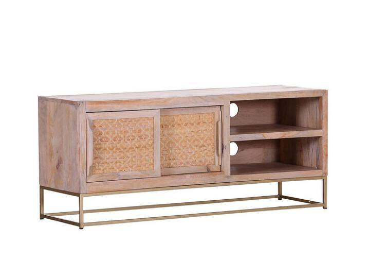 INTERhome Lowboard BAHAR 130 x 55 cm Mango natur von porta