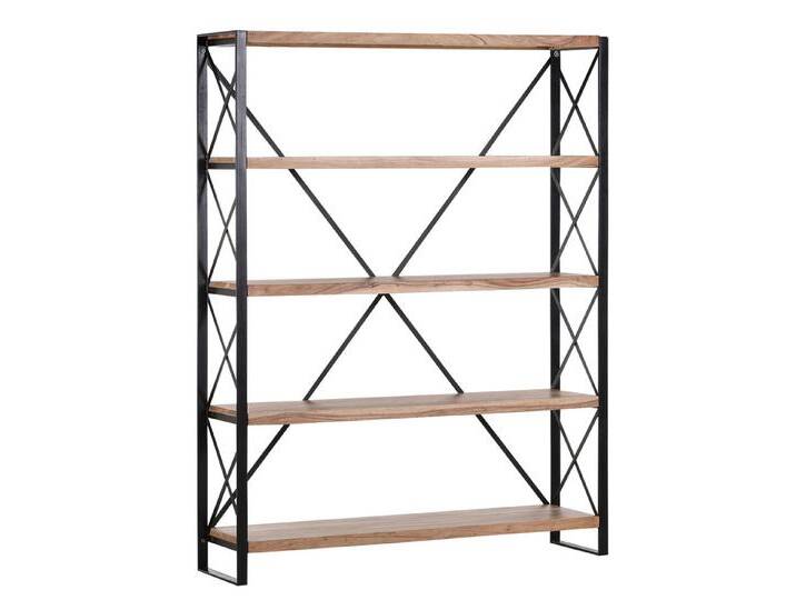 INTERhome Regal UPTOWN 150 x 190 cm Akazie massiv/ schwarz INTERhome Regal UPTOWN 150 x 190 cm Akazie massiv/ schwarz von porta