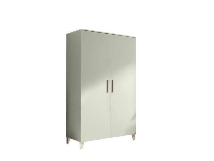 Kinder-Drehtürenschrank PRIZZI 100 x 200 cm pastellgrün/ braun Kinder-Drehtürenschrank PRIZZI 100 x 200 cm pastellgrün/ braun von porta