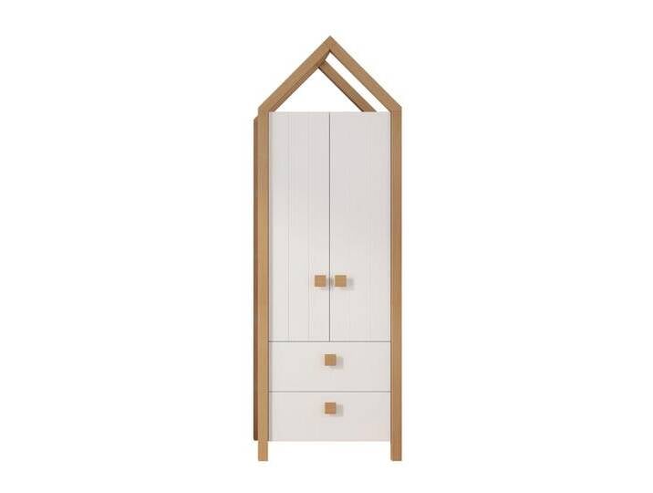 Kleiderschrank BEACH Kiefer weiß/ Abs. Birke Kleiderschrank BEACH Kiefer weiß/ Abs. Birke von porta