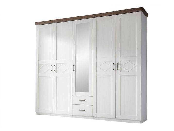 Kleiderschrank COUNTRY Pinie/ Trüffel NB von porta