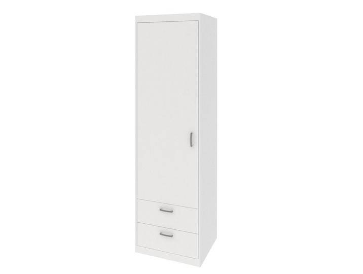 Kleiderschrank MEGA SOFT 55 x 194 cm weiß von porta