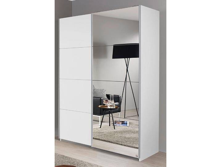 Kleiderschrank SUBITO 136 x 61 cm Spiegelglas/NB weiß Kleiderschrank SUBITO 136 x 61 cm Spiegelglas/NB weiß von porta