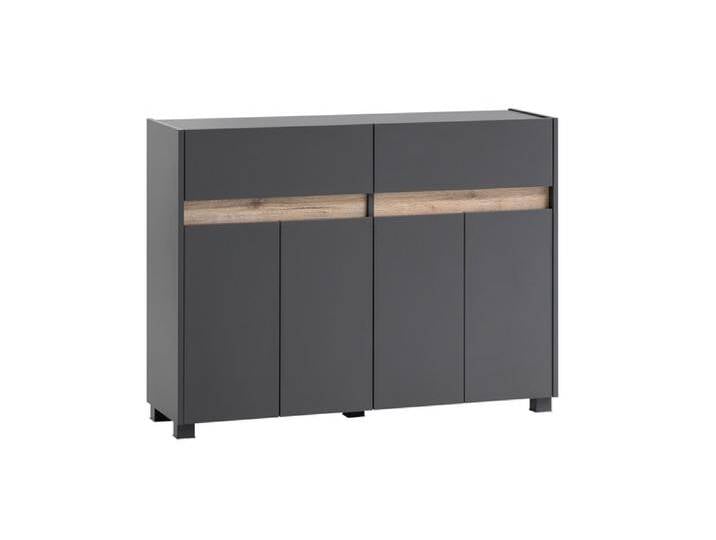 Kommode COSMO 112 x 85 cm grau von porta