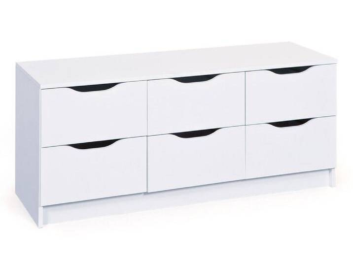 Kommode NOAH 6-B weiß Kommode NOAH 6-B weiß von porta