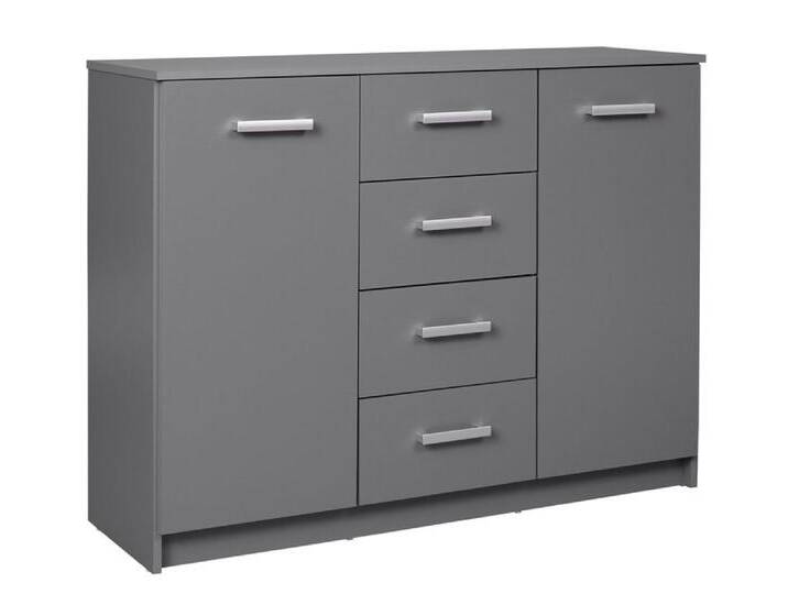 Kommode ROBERT 2T4S grau von porta
