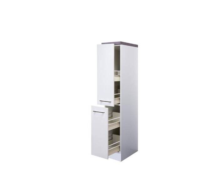 Küchen Apothekerschrank NEO 30 x 161 x 57 cm weiß von porta