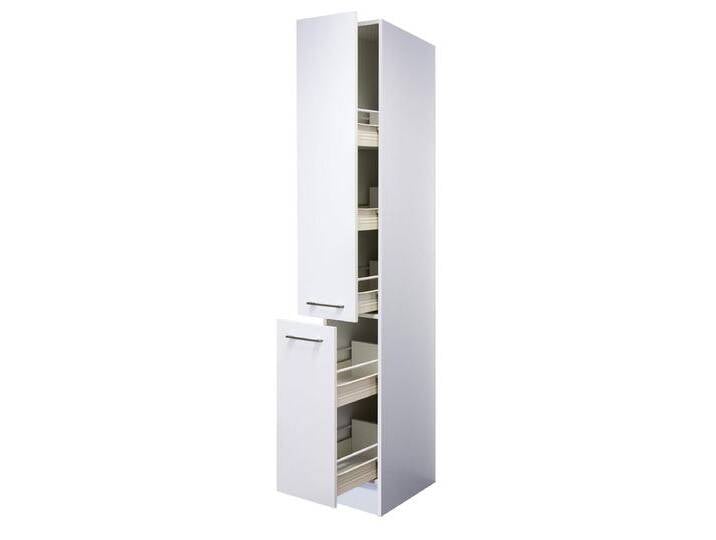 Küchen Apothekerschrank NEO 30 x 200 x 57 cm weiß von porta