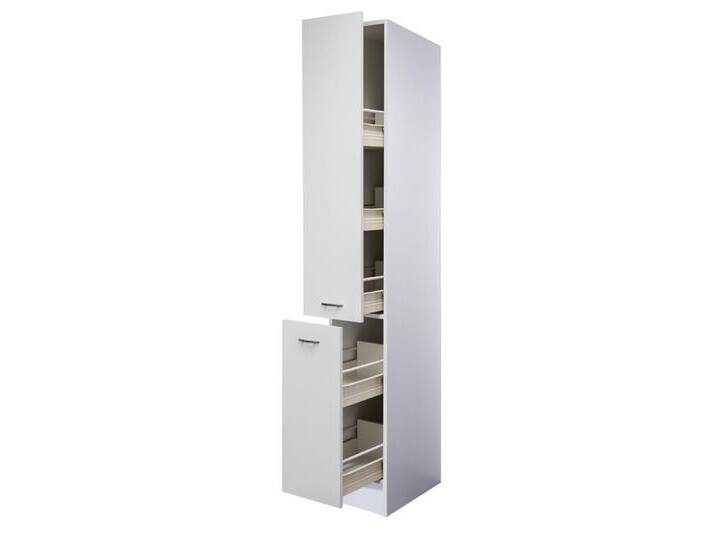 Küchen Apothekerschrank WITO 30 x 200 x 57 cm weiß von porta