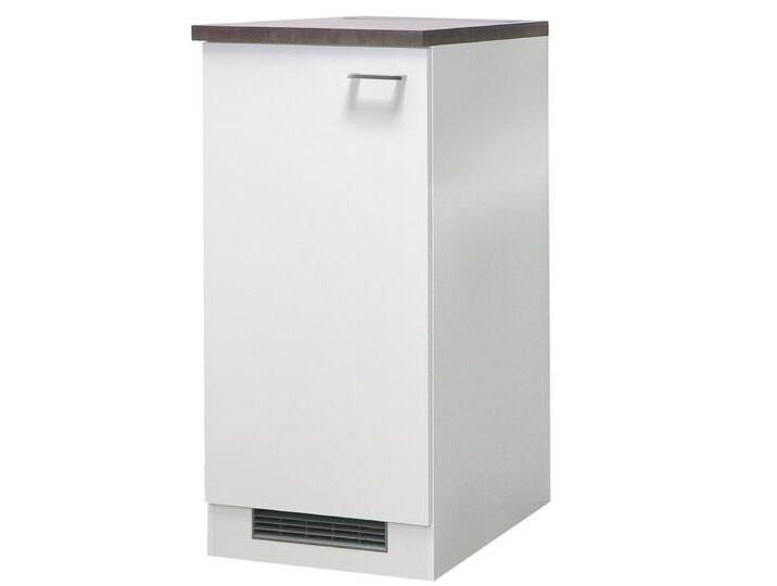 Küchen Geräteumbauschrank PETE 126 cm weiß/ grau Küchen Geräteumbauschrank PETE 126 cm weiß/ grau von porta