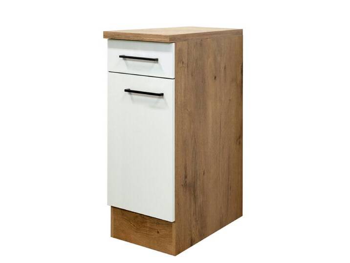 Küchen Unterschrank AVILA III Eiche /weiß matt Küchen Unterschrank AVILA III Eiche /weiß matt von porta