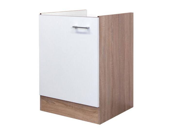 Küchen Unterschrank JACK Weiß/Eiche Nachbildung ca. 50cm Küchen Unterschrank JACK Weiß/Eiche Nachbildung ca. 50cm von porta