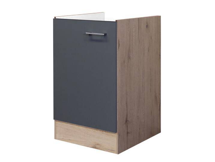 Küchen Unterschrank RALPH 50 cm Eiche/ grau Küchen Unterschrank RALPH 50 cm Eiche/ grau von porta