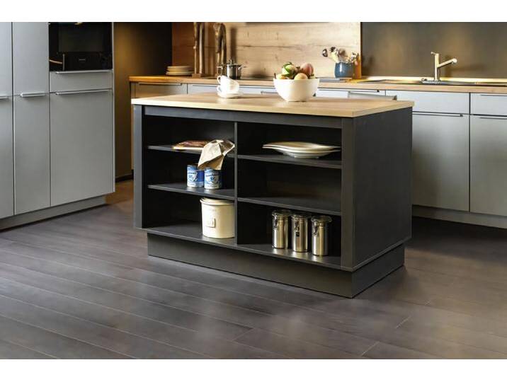 Kücheninsel MURANO 2 ca.138x83x75 cm grafit Kücheninsel MURANO 2 ca.138x83x75 cm grafit von porta