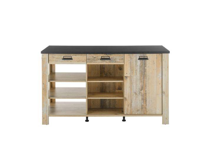 Kücheninsel SHERWOOD ca. 162 x 93 x 77 cm Old Style hell Dekor Kücheninsel SHERWOOD ca. 162 x 93 x 77 cm Old Style hell Dekor von porta