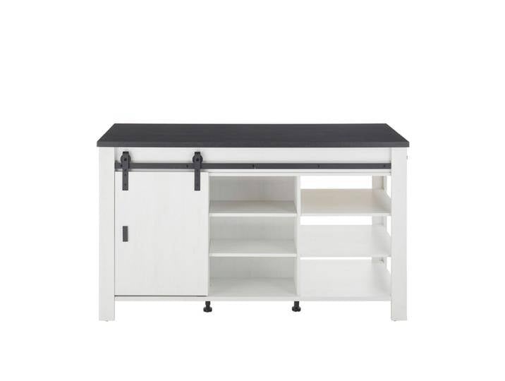 Kücheninsel SHERWOOD ca. 162 x 93 x 77 cm Pinie Weiss Dekor Kücheninsel SHERWOOD ca. 162 x 93 x 77 cm Pinie Weiss Dekor von porta