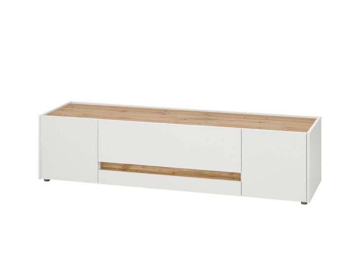 Lowboard CITY 170 x 42 cm weiß/braun von porta