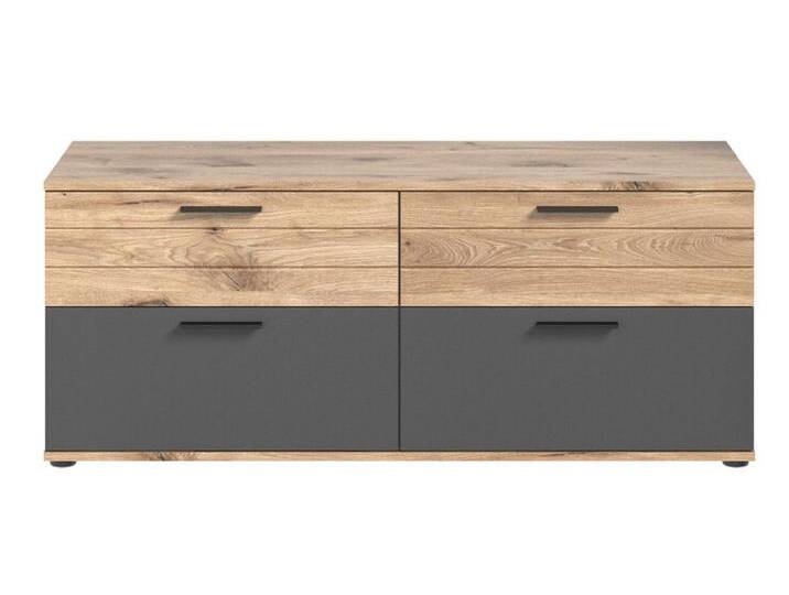 Lowboard MASON 130 x 53 cm braun/ grau Lowboard MASON 130 x 53 cm braun/ grau von porta