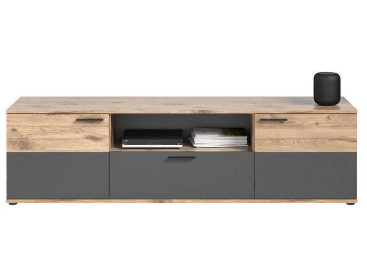 Lowboard MASON 194 x 53 cm braun/ grau Lowboard MASON 194 x 53 cm braun/ grau von porta