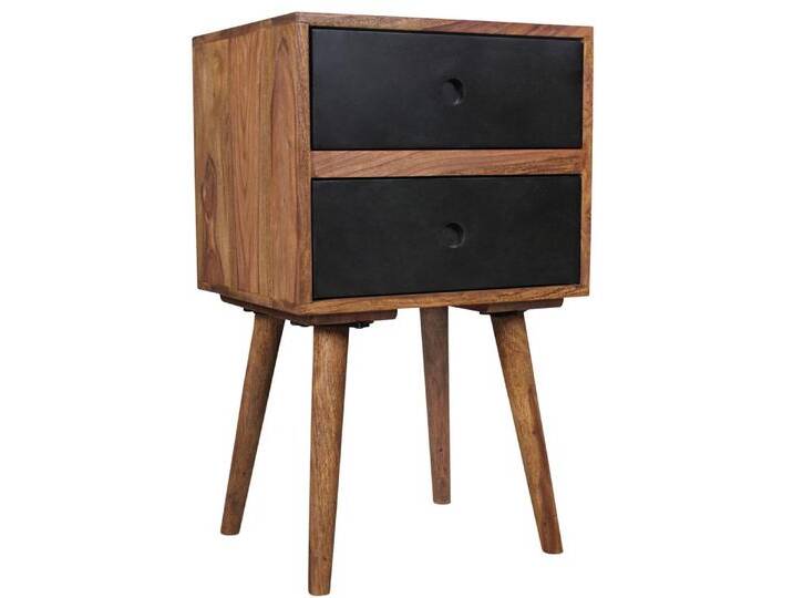 Nachttisch 40 x 67 cm Sheesham braun Nachttisch 40 x 67 cm Sheesham braun von porta