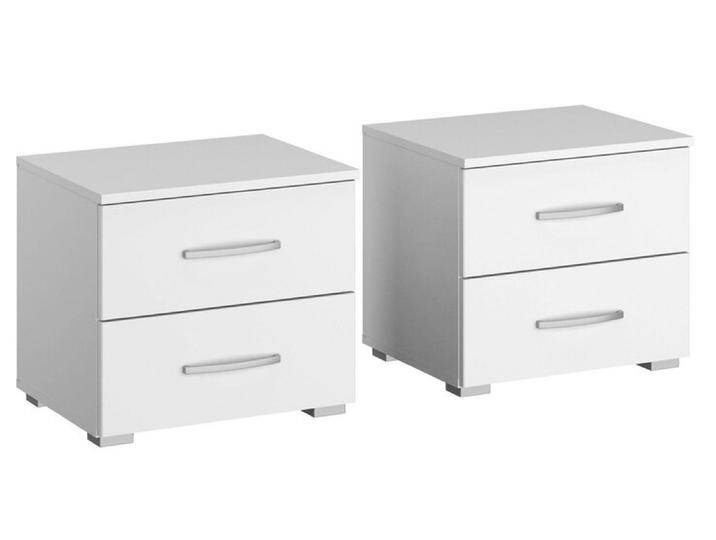 Nachttisch ADITIO II 2er Set 47 x 43 cm Alpinweiß von porta