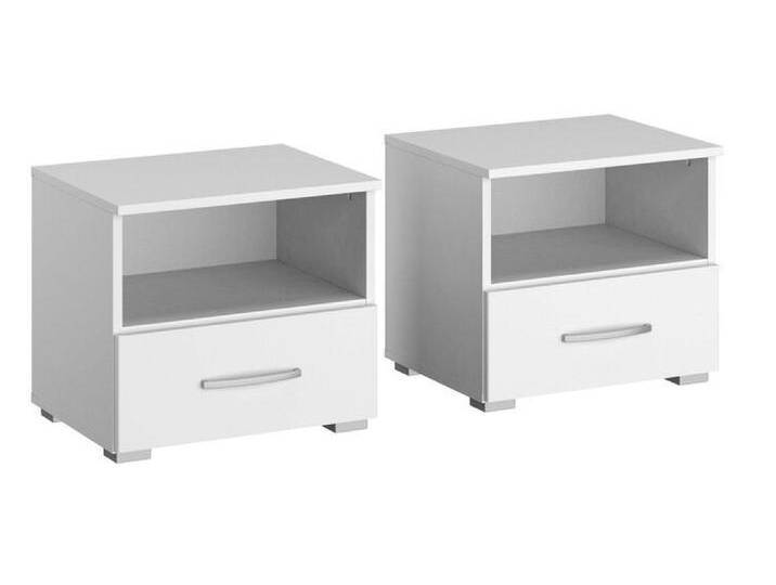 Nachttisch ADITIO III 2er Set 47 x 43 cm Alpinweiß Nachttisch ADITIO III 2er Set 47 x 43 cm Alpinweiß von porta