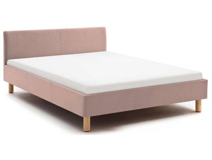 Polsterbett LENA 140 x 200 cm altrosa von porta