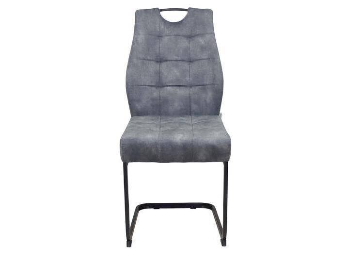 Polsterstuhl ANTONIO 4er Set grau von porta