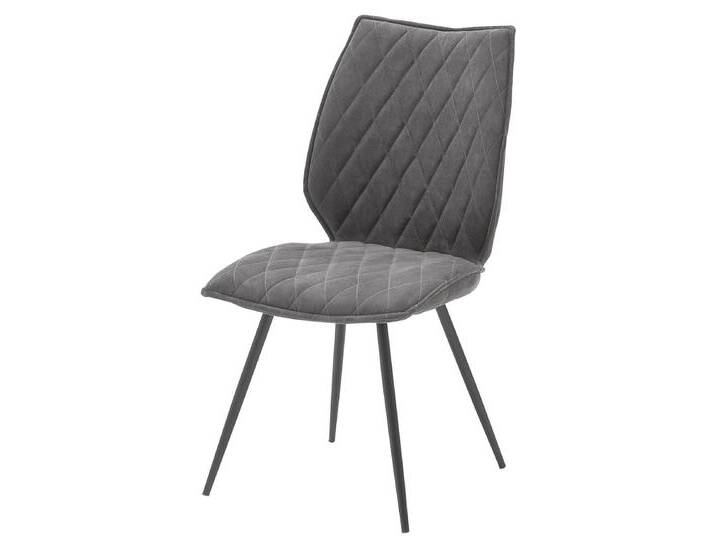 Polsterstuhl MILLER 2er Set grau Polsterstuhl MILLER 2er Set grau von porta