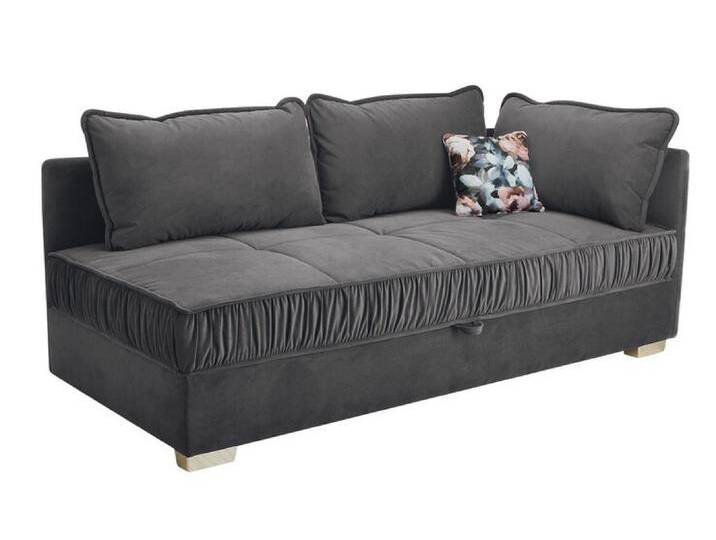 Schlafsofa LINA 207 cm anthrazitgrau Schlafsofa LINA 207 cm anthrazitgrau von porta