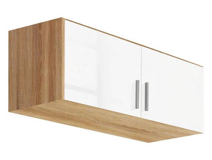 Schrankaufsatz CELLE 91 x 39 cm Sonoma Eiche/HG weiß Schrankaufsatz CELLE 91 x 39 cm Sonoma Eiche/HG weiß von porta