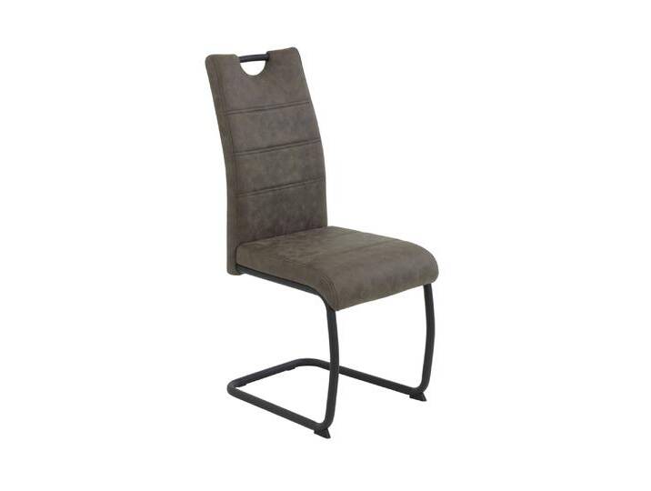 Schwingstuhl DUNJA 2er Set braun/schwarz Schwingstuhl DUNJA 2er Set braun/schwarz von porta